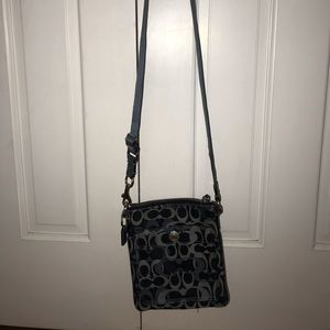 Coach crossbody bag with matching coin purse